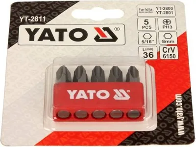 Zdjęcie produktu dla Yato YT-2811, 36 mm, 5 szt.
