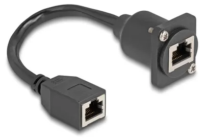 Image de Delock câble d'extension réseau - RJ-45 (W)