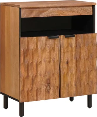 Immagine prodotto di Credenza con porta Finitura Marrone Acacia 60 x 33 x 75 cm