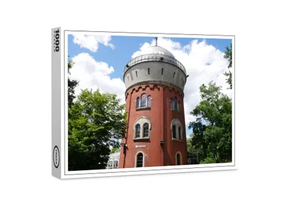 Produktbild von raxxa Premium-Puzzle "Wasserturm Camara Obscura im Müga-Park", 1000 Teile