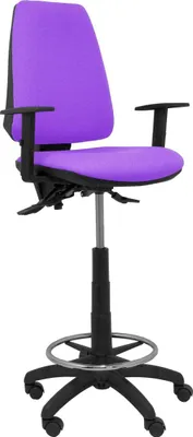 Image de Tabouret Elche S bali lilas lilas bras réglables
