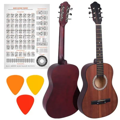 Produktbild von NN AG 34 Akustikgitarre 1/2 zum Erlernen des Spielens, matt