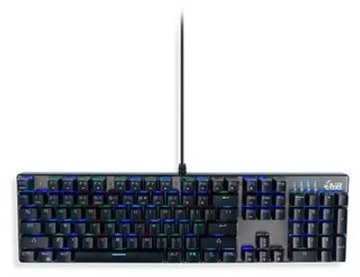 Image de MediaRange MRGS101-UK MediaRange Gaming-Tastatur 104-Tasten 14 Farbmodi QWERTY(UK)