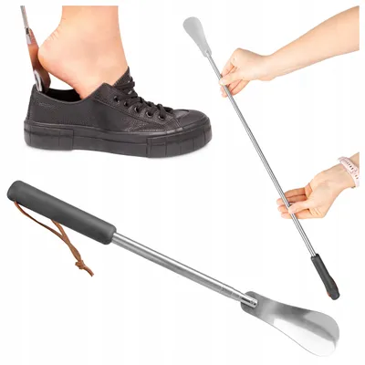 Produktbild von Sulpo Teleskopische Schuhanziehhilfe Metall 32-66 cm