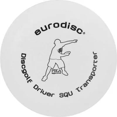 Produktbild von Discgolf Scheibe Eurodisc Discgolf driver standaard White EDDGSQWHTP Weiß 23 cm