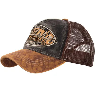 Produktbild von King Kerosin Snapback Trucker Cap Speedshop brown