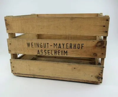 Image de Boîte en bois de 48 x 37 x 32 cm, idéale pour la décoration et le rangement