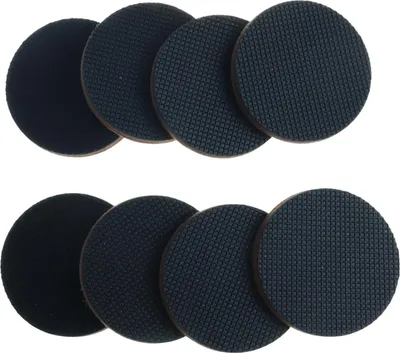 Obrázek produktu pro Protiskluzové podložky pod nábytek, 8 kusů, 50 mm samolepicí podložky, podložky pod nábytek, podložky pod nohy židlí, ochrana podlahy, protiskluzové podložky pro zajištění nábytku a ochranu podlahy před poškrábáním