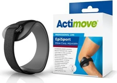 Produktbild von Actimove EpiSport Ellenbogenspange, schwarz>>>>Gr. L