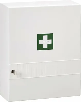 Produktbild von Holthaus Medical Medizinschrank Famulus ohne Füllung weiß