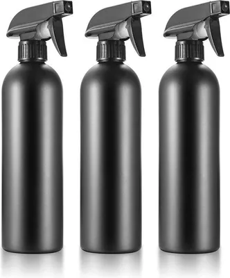 Immagine prodotto di Flacone spray per piante da 500 ml, nero, flacone da lacca per capelli