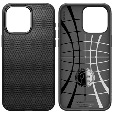 Produktbild von Spigen ACS06704, Cover, Apple, iPhone 15 Pro, 15,5 cm (6.1"), Schwarz