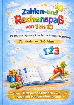 Produktbild von Zahlen- und Rechenspaß von 1 bis 10