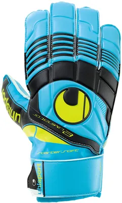 Produktbild von Uhlsport Eliminator Starter Soft Handschuhe - blau/schwarz/gelb- Größe: 6, 100014401