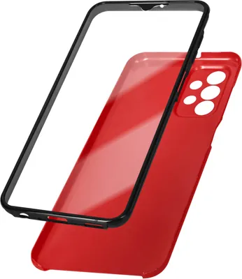 Produktbild von Avizar, Schutzhülle für Vorder- und Rückseite für Samsung Galaxy A23 5G, Rot