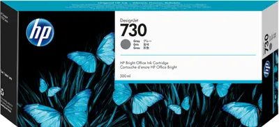 Image de HP 730      Grau                Tintenpatrone 300ml