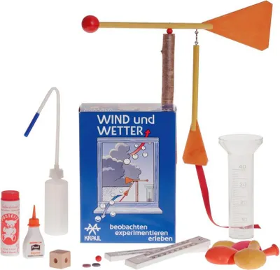 Produktbild von Wind und Wetter; Beobachtungs- und Experimentierkasten