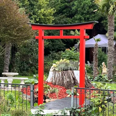 Produktbild von Japan Torii 056, Höhe 228, Breite 214, lichte Breite innen 120 cm, lichte Höhe 183 cm