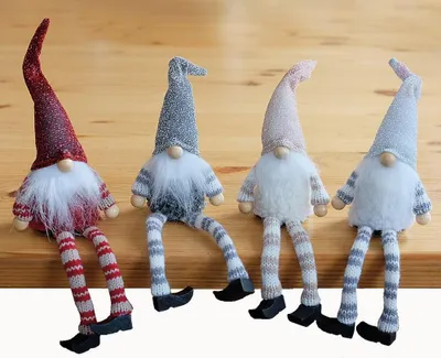 Produktbild von Kantenhocker Wichtel 4er Deko Weihnachten