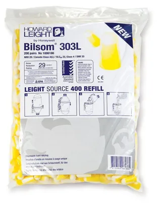 Produktbild von Honeywell Bilsom 303L Lärmschutz-Ohrstöpsel 400 Stück