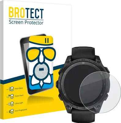 Produktbild von BROTECT Entspiegelungs Schutzglas für Garmin Tactix 8 AMOLED (47 mm) Schutzfolie Panzer Folie Glas Display Schutz matt
