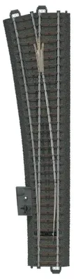 Image de Märklin H0 Voie C (avec ballast) 24711 Aiguillage, élancé, gauche 236.1 mm (24711)