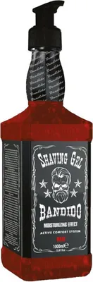 Produktbild von Bandido Shaving Gel Rasiergel Moisturizing Effekt 1000ml Red
