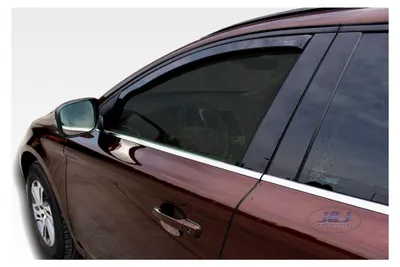 Produktbild von Windabweiser für XC60 1, 2008-2016, Heko Regenabweiser, getönt, 2-teilig, vorne, aerodynamisch