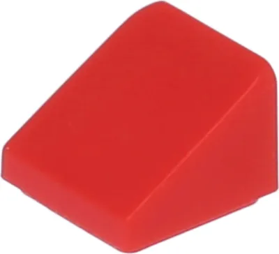 Image de Lego® 1x1 brique inclinée 30° x 1 x 1 x 2/3 54200 - 1 pièce rouge