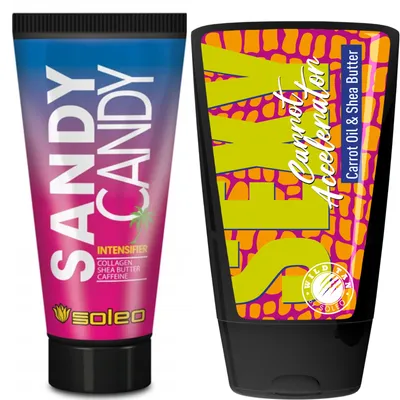 Immagine prodotto di Soleo Sandy Candy + Wild Tan Sexy Carrot Gratis