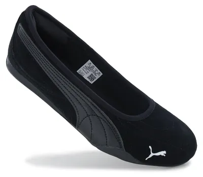 Produktbild von Puma Catch Soleil Ballerina SD - Damen Slipper Sommer Schuhe Suede Schwarz 406310-01 , EU 38.5 UK 5.5