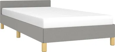 Immagine prodotto di vidaXL Struttura letto senza materasso grigio chiaro 80x200 cm in tessuto