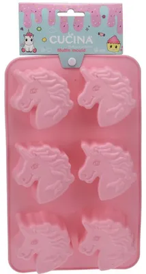 Obrázek produktu pro Silikonová forma na pečení cukroví pro děti, růžová