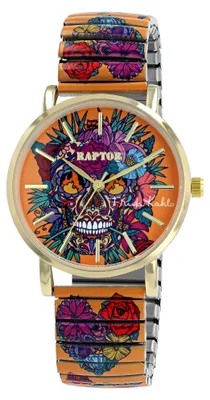 Produktbild von Damenuhr Edelstahl Frida Kahlo Edition Frida Kahlo Edition, Mineralglas