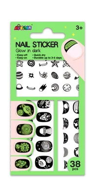 Productafbeelding van Nagellakstickers - ruimtevaartthema