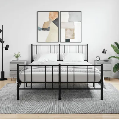 Produktbild von vidaXL Nachttische 2 Stk. Grau Sonoma 40x35x50 cm Holzwerkstoff