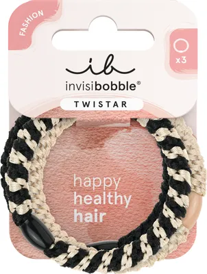 Produktbild von invisibobble Haargummi Twistar Classical Braids, 3 St