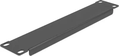 Image de DELOCK 10" Netzwerkschrank Blindabdeckung 1 HE schwarz