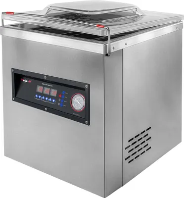 Zdjęcie produktu dla Pakowarka zgrzewarka próżniowa 1-komorowa Mega-M długość zgrzewu 40cm wydajność 20m3/h 2-listwy do sklepu gastronomii