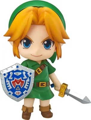 Produktbild von The Legend of Zelda Majora's Mask 3D Nendoroid Actionfigur Link Majora's Mask 3D Ver. 10 cm
