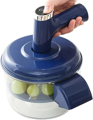 Productafbeelding van Druiven Schilmachine - Elektrische Peller - Snel Fruit Schillen - Automatische Stille Functie - 20.8 x 20.8 x 25 cm
