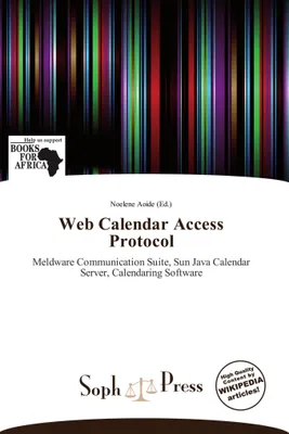 Produktbild von Protokoll für den Zugriff auf Webkalender