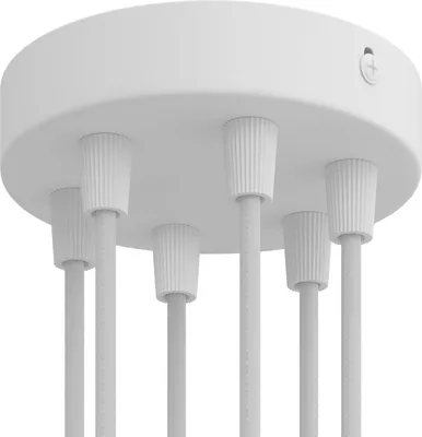 Produktbild von Creative Cables Krm126fvbo Metall Zylindrische Lampen Deckenrosen-satz Durchsichtig  Durchsichtig One Size