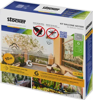 Immagine prodotto di Stocker Geyser Set accessori Kit Balcone 10 m ø 6 mm