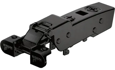 Produktbild von HETTICH SENSYS 8638i Alurahmenscharnier halbaufliegend gedämpft ÖW 95° schwarz