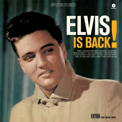 Zdjęcie produktu dla Elvis Presley - Elvis Is Back! (Reissue) (180 g) (LP)