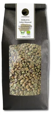 Produktbild von Rohkaffee Robusta Indian Wayanad 1000g