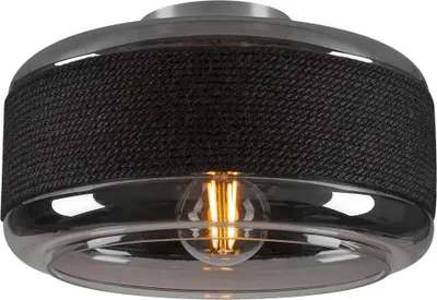 Produktbild von SLV 1007590 PANTILO ROPE 27, Wand-Deckenaufbauleuchte, zylindrisch, E27 silber
