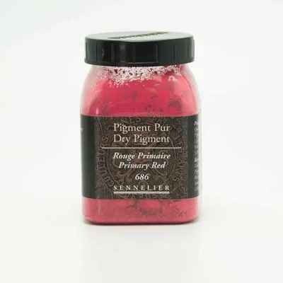Produktbild von Pigment zum Malen - 110-g-Dose - Primärrot