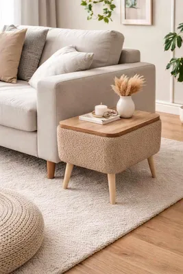 Produktbild von Skye Decor, Hochwertiger Beistelltisch (3 Teile) - Saphir Eiche, 100% Melamin | 12345